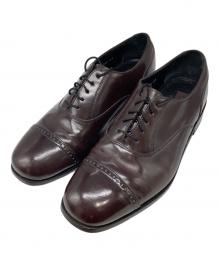 Florsheim（フローシャイム）の古着「ストレートチップシューズ」｜ブラウン