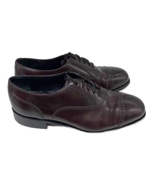 Florsheim（フローシャイム）Florsheim (フローシャイム) ストレートチップシューズ ブラウン サイズ:7の古着・服飾アイテム
