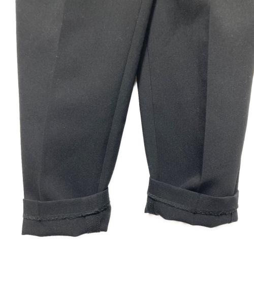 PLST（プラステ）PLST (プラステ) フリルカラー2WAYペプラムセットアップ ブラック サイズ:Ｓの古着・服飾アイテム