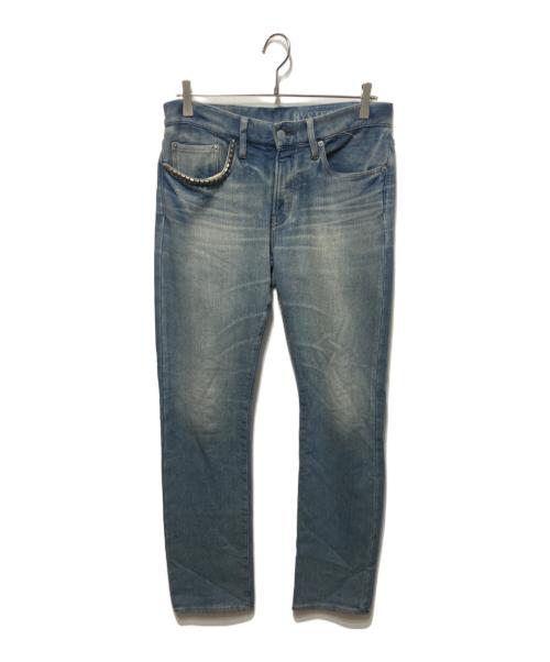 Hysteric Glamour（ヒステリックグラマー）Hysteric Glamour (ヒステリックグラマー) 裏起毛ストレッチデニムパンツ インディゴ サイズ:31の古着・服飾アイテム