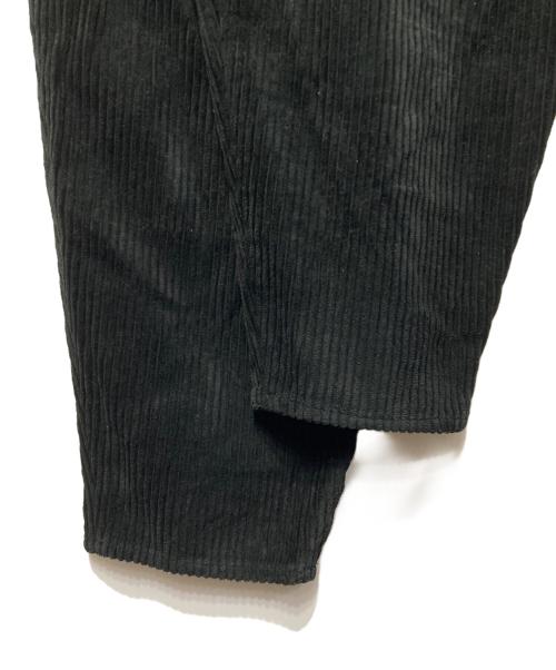 LAD MUSICIAN（ラッドミュージシャン）LAD MUSICIAN (ラッドミュージシャン) ワイドコーデュロイパンツ ブラック サイズ:44の古着・服飾アイテム