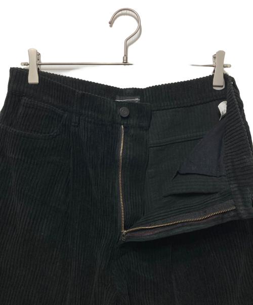 LAD MUSICIAN（ラッドミュージシャン）LAD MUSICIAN (ラッドミュージシャン) ワイドコーデュロイパンツ ブラック サイズ:44の古着・服飾アイテム
