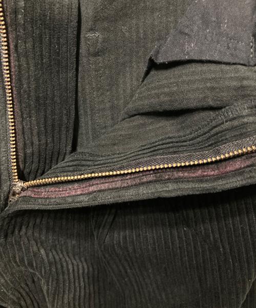 LAD MUSICIAN（ラッドミュージシャン）LAD MUSICIAN (ラッドミュージシャン) ワイドコーデュロイパンツ ブラック サイズ:44の古着・服飾アイテム