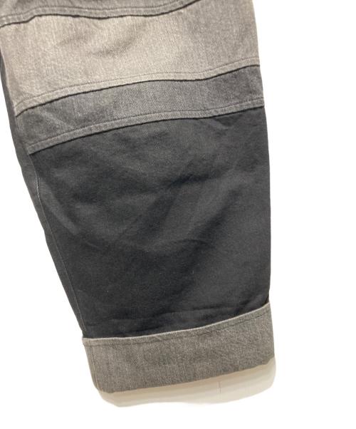 LAD MUSICIAN（ラッドミュージシャン）LAD MUSICIAN (ラッドミュージシャン) FLAT DENIM COMBINATION ブラック サイズ:42の古着・服飾アイテム