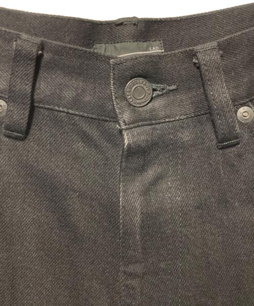 LAD MUSICIAN（ラッドミュージシャン）LAD MUSICIAN (ラッドミュージシャン) FLAT DENIM COMBINATION ブラック サイズ:42の古着・服飾アイテム