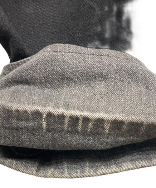 LAD MUSICIAN（ラッドミュージシャン）LAD MUSICIAN (ラッドミュージシャン) FLAT DENIM COMBINATION ブラック サイズ:42の古着・服飾アイテム