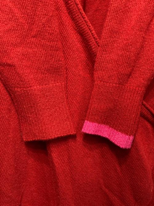 RISMAT by Y's（リスマットバイワイズ）RISMAT by Y's (リスマットバイワイズ) ロングカーディガン レッド サイズ:2の古着・服飾アイテム