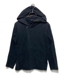 LAD MUSICIAN（ラッドミュージシャン）の古着「ジップパーカー」｜ブラック