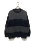 LAD MUSICIAN（ラッドミュージシャン）の古着「BORDER KNIT PULLOVER」｜ブラック×グレー