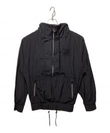 maison kitsune（メゾンキツネ）の古着「DOUBLE COLLAR VAREUSE」｜ブラック