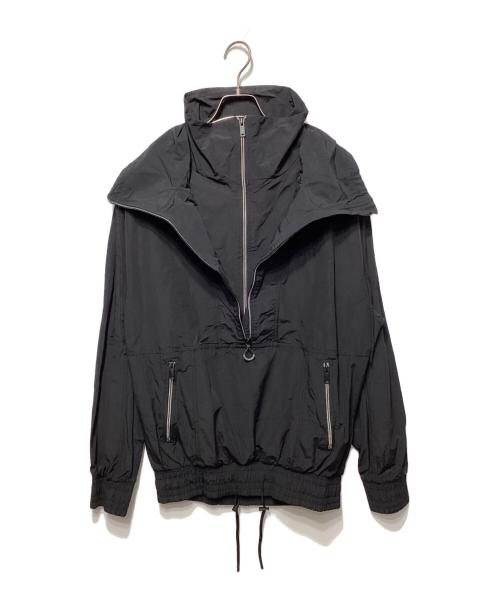 maison kitsune（メゾンキツネ）MAISON KITSUNE (メゾンキツネ) DOUBLE COLLAR VAREUSE ブラック サイズ:FREEの古着・服飾アイテム