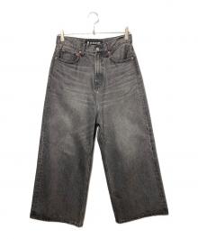 BONUM（ボナム）の古着「ワイドサルエルデニム」｜グレー