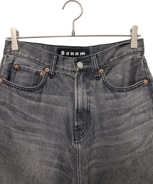 BONUM（ボナム）BONUM (ボナム) ワイドサルエルデニム グレー サイズ:W28の古着・服飾アイテム