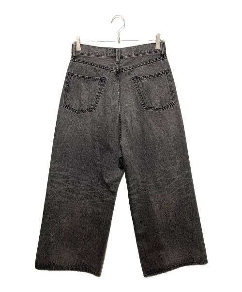 BONUM（ボナム）BONUM (ボナム) ワイドサルエルデニム グレー サイズ:W28の古着・服飾アイテム