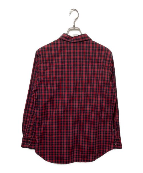 POLO RALPH LAUREN（ポロ・ラルフローレン）POLO RALPH LAUREN (ポロ・ラルフローレン) ウエスタンチェックシャツ レッド サイズ:Lの古着・服飾アイテム