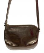 IL BISONTEイル ビゾンテ）の古着「メタリックブロンズバッグ」｜ゴールド