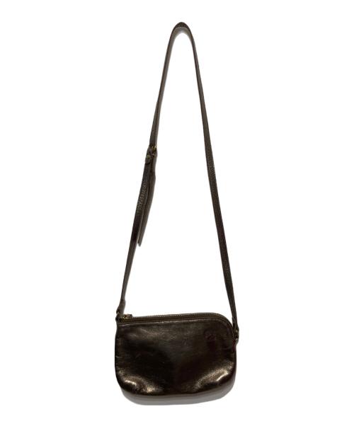 IL BISONTE（イル ビゾンテ）IL BISONTE (イル ビゾンテ) メタリックブロンズバッグ ゴールドの古着・服飾アイテム