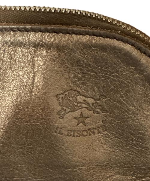 IL BISONTE（イル ビゾンテ）IL BISONTE (イル ビゾンテ) メタリックブロンズバッグ ゴールドの古着・服飾アイテム