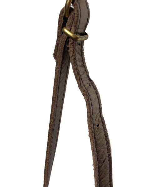 IL BISONTE（イル ビゾンテ）IL BISONTE (イル ビゾンテ) メタリックブロンズバッグ ゴールドの古着・服飾アイテム