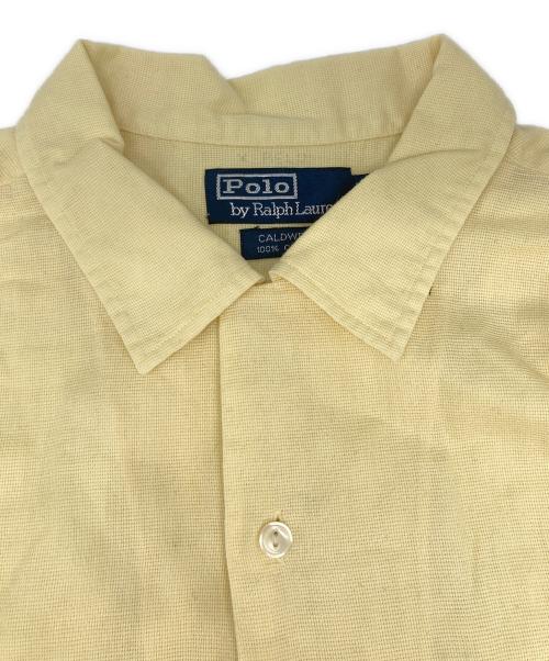 POLO RALPH LAUREN（ポロ・ラルフローレン）POLO RALPH LAUREN (ポロ・ラルフローレン) CALDWELLコットンシャツ イエロー サイズ:Lの古着・服飾アイテム