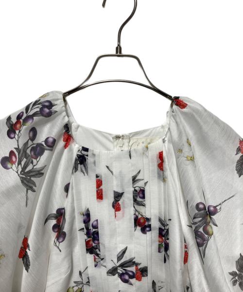 CHESTY（チェスティ）CHESTY (チェスティ) ラズベリーワンピース ホワイト サイズ:1の古着・服飾アイテム