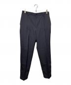 Graphpaperグラフペーパー）の古着「Scale Off Wool Tapered Slacks」｜グレー