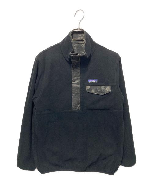 Patagonia（パタゴニア）Patagonia (パタゴニア) リバーシブル スナップTeeグリセード プルオーバー ブラック サイズ:XSの古着・服飾アイテム