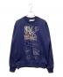 COACH（コーチ）の古着「刺繍プリントスウェット」｜ネイビー