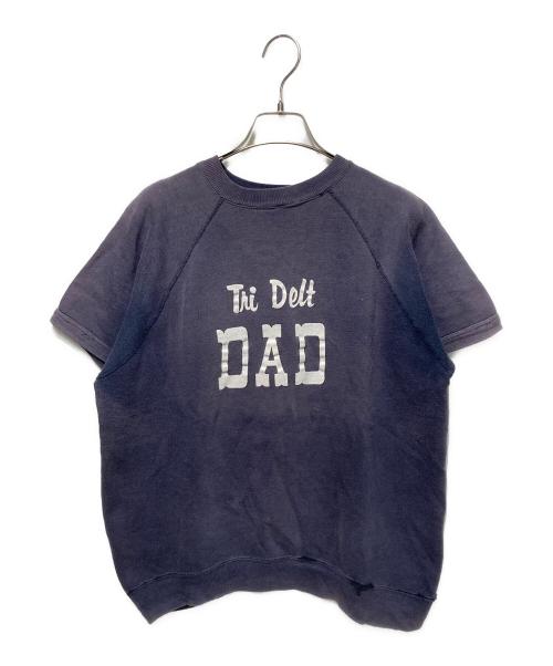 USED（ユーズド）USED (ユーズド) 60’S~ラグラン半袖スウェット ネイビー サイズ:不明の古着・服飾アイテム