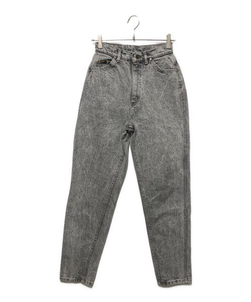 LEE（リー）LEE (リー) ケミカルウォッシュデニムパンツ グレー サイズ:10MEDの古着・服飾アイテム