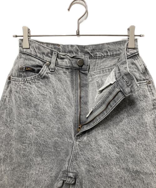 LEE（リー）LEE (リー) ケミカルウォッシュデニムパンツ グレー サイズ:10MEDの古着・服飾アイテム