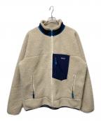 Patagoniaパタゴニア）の古着「CLASSIC RETRO X JACKET」｜ベージュ×ブルー