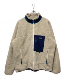 Patagonia（パタゴニア）の古着「CLASSIC RETRO X JACKET」｜ベージュ×ブルー