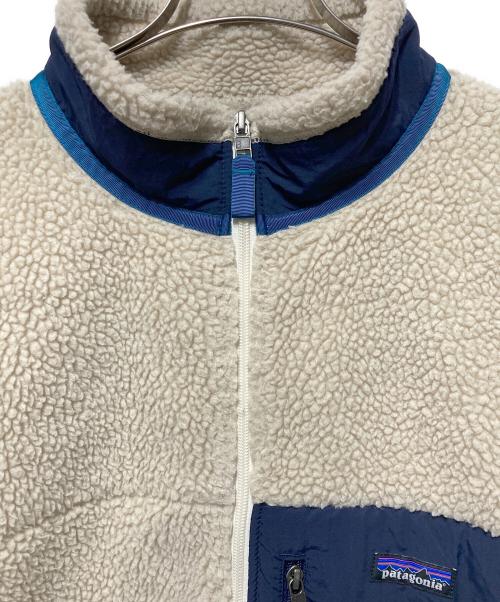 Patagonia（パタゴニア）Patagonia (パタゴニア) CLASSIC RETRO X JACKET ベージュ×ブルー サイズ:XXLの古着・服飾アイテム