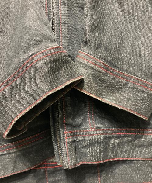 ROCA WEAR（ロカウェア）ROCA WEAR (ロカウェア) デニムジャケット ブラック サイズ:XLの古着・服飾アイテム
