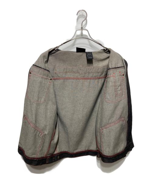 ROCA WEAR（ロカウェア）ROCA WEAR (ロカウェア) デニムジャケット ブラック サイズ:XLの古着・服飾アイテム