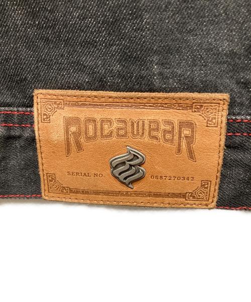 ROCA WEAR（ロカウェア）ROCA WEAR (ロカウェア) デニムジャケット ブラック サイズ:XLの古着・服飾アイテム