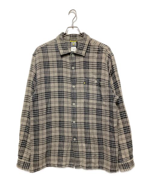 THE NORTH FACE（ザ ノース フェイス）THE NORTH FACE (ザ ノース フェイス) コットンヘビーシャツ グレー サイズ:Ｍの古着・服飾アイテム
