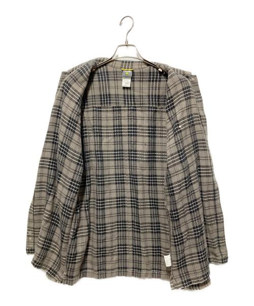 THE NORTH FACE（ザ ノース フェイス）THE NORTH FACE (ザ ノース フェイス) コットンヘビーシャツ グレー サイズ:Ｍの古着・服飾アイテム