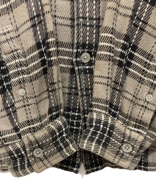 THE NORTH FACE（ザ ノース フェイス）THE NORTH FACE (ザ ノース フェイス) コットンヘビーシャツ グレー サイズ:Ｍの古着・服飾アイテム