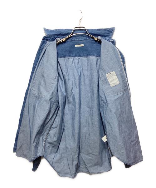UNITED ARROWS（ユナイテッドアローズ）UNITED ARROWS (ユナイテッドアローズ) シオタスビンコットンダンガリー シャツ インディゴ サイズ:Mの古着・服飾アイテム
