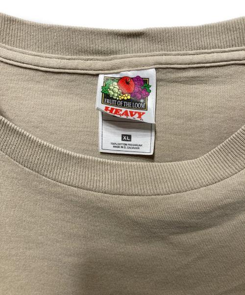 FRUIT OF THE LOOM（フルーツオブザルーム）FRUIT OF THE LOOM (フルーツオブザルーム) SUN MICROSYSTEMS (サン・マイクロシステムズ) 企業プリントTシャツ ベージュ サイズ:XLの古着・服飾アイテム