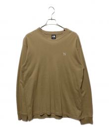 Y's×New Era（ワイズ×ニューエラ）の古着「ワンポイントカットソー」｜ベージュ
