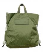 HUNTERハンター）の古着「リップストップ2WAYトートバッグ」｜グリーン
