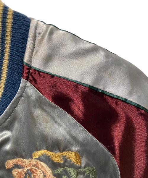 東洋エンタープライズ（トウヨウエンタープライズ）東洋エンタープライズ (トウヨウエンタープライズ) リバーシブルスカジャン ネイビー×ボルドー サイズ:Mの古着・服飾アイテム