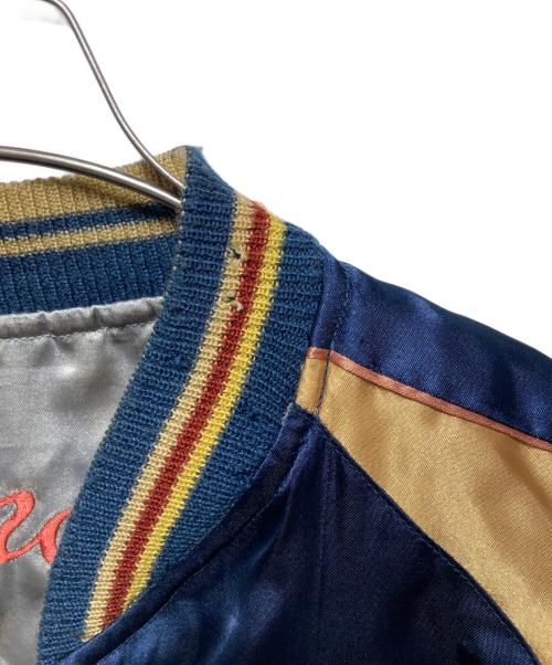 東洋エンタープライズ（トウヨウエンタープライズ）東洋エンタープライズ (トウヨウエンタープライズ) リバーシブルスカジャン ネイビー×ボルドー サイズ:Mの古着・服飾アイテム