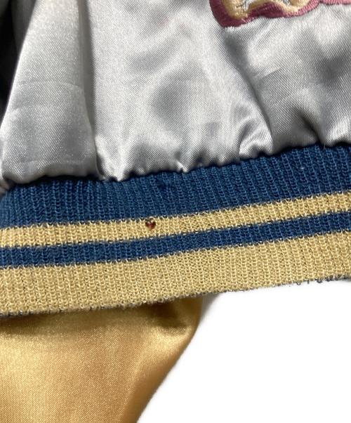 東洋エンタープライズ（トウヨウエンタープライズ）東洋エンタープライズ (トウヨウエンタープライズ) リバーシブルスカジャン ネイビー×ボルドー サイズ:Mの古着・服飾アイテム