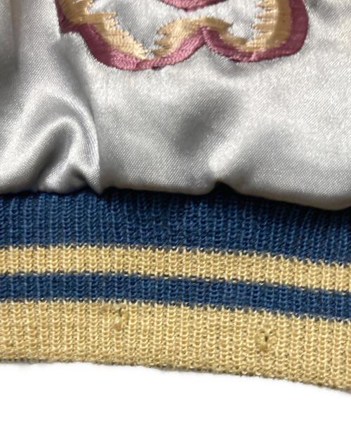 東洋エンタープライズ（トウヨウエンタープライズ）東洋エンタープライズ (トウヨウエンタープライズ) リバーシブルスカジャン ネイビー×ボルドー サイズ:Mの古着・服飾アイテム