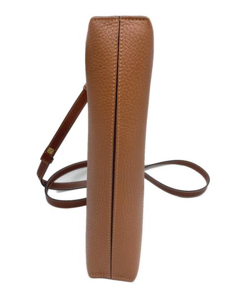 LOEWE（ロエベ）LOEWE (ロエベ) Tポーチショルダーバッグ ブラウンの古着・服飾アイテム