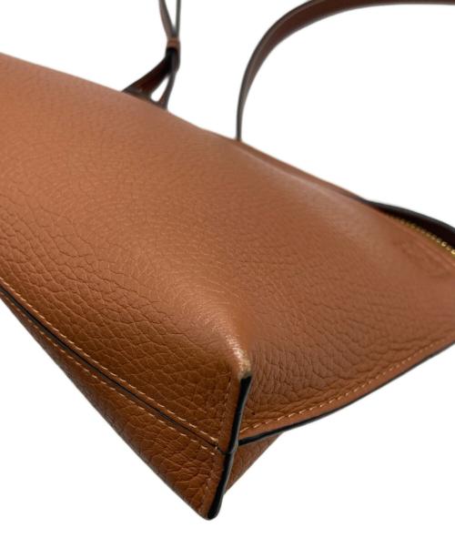 LOEWE（ロエベ）LOEWE (ロエベ) Tポーチショルダーバッグ ブラウンの古着・服飾アイテム